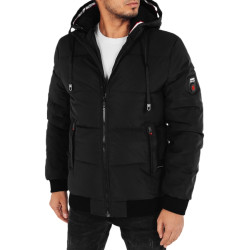 Men's black winter jacket Scot