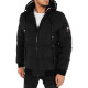 Men's black winter jacket Scot