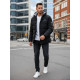 Men's black winter jacket Race