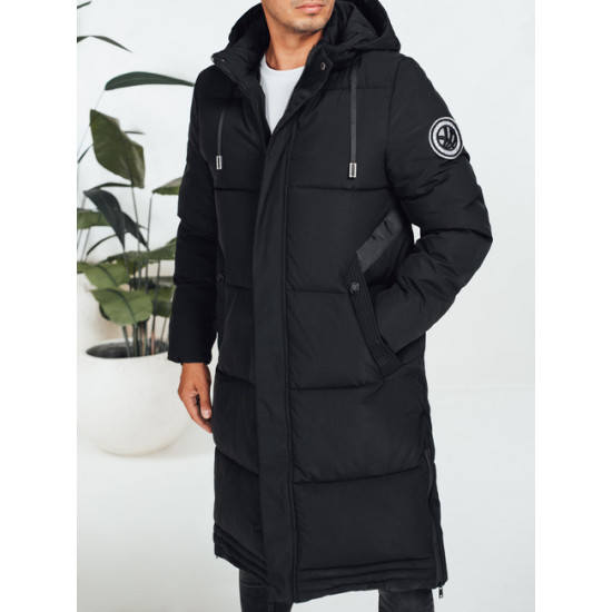 Master vīriešu melnā ziemas jaka