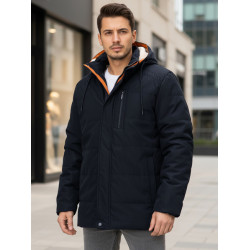 Vīriešu tumši zila ziemas jaka Nordic