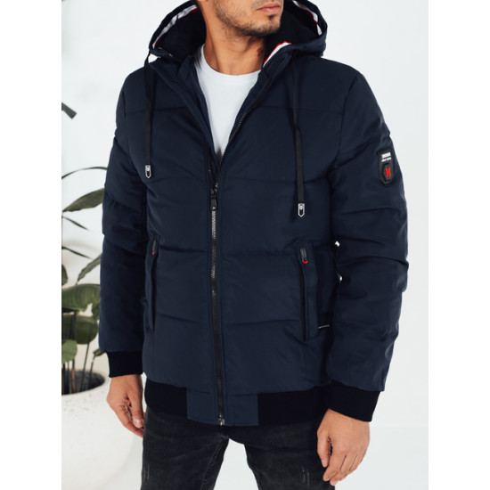 Men's navy blue winter jacket Scot Winter jackets