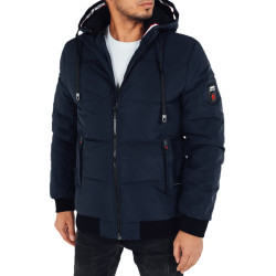 Men's navy blue winter jacket Scot