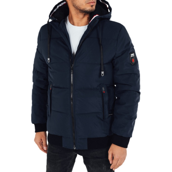 Men's navy blue winter jacket Scot Winter jackets