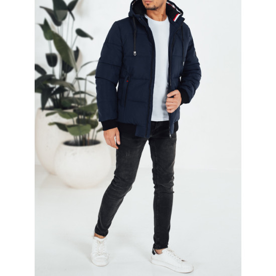 Men's navy blue winter jacket Scot Winter jackets