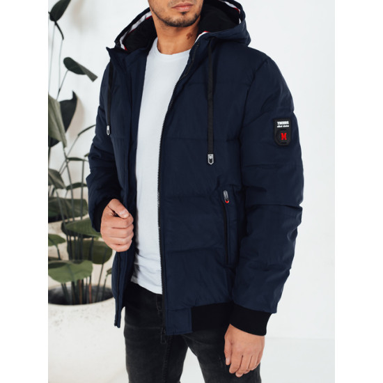 Men's navy blue winter jacket Scot Winter jackets