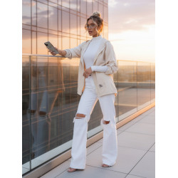 Pārejas brūna jaka Mandi