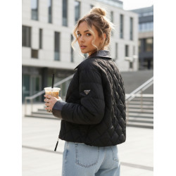 Sieviešu melna jaka Santi