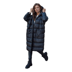 Sieviešu melna ziemas jaka Annika