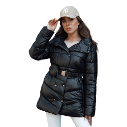 Sieviešu melna jaka Bloom