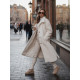Women's long brown winter coat Fabio Women's jackets
