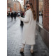 Women's long brown winter coat Fabio Women's jackets