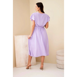 Sieviešu gaiši violeta kleita „Larisa“