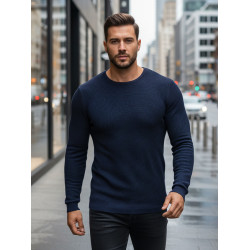 Vīriešu tumši zils džemperis Spike