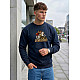 Vīriešu tumši zils džemperis Marijampolė