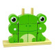 Creative Spatial Wooden Bricks 3D Frog Puzzle