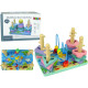 Wooden Bricks Sorter Sea World Educational Beads