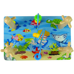 Sea World koka ķieģeļu šķirotājs ar izglītojošām pērlītēm