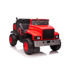 Sarkana elektriskā automašīna bērniem JC222