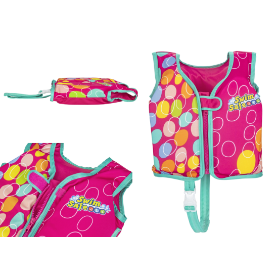 „Bestway“ roosa 56 cm ujumisvest 32177