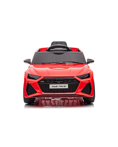 Audi RS6 BRD-2118 sarkans ar akumulatoru darbināms automobilis