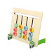 Four Colours Animals Two-Sided Puzzle Wooden Educational Game