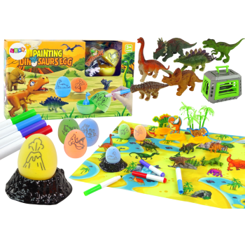 Dinozauru olu krāsošanas komplekts