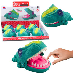 Arkādes spēle Green Dinosaur Biting Attack