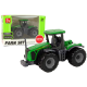Lauksaimniecības transportlīdzeklis Traktors Zaļš traktors Rotaļlietu automašīnas