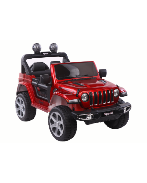 Sarkana elektriskā automašīna FT-938 4x4