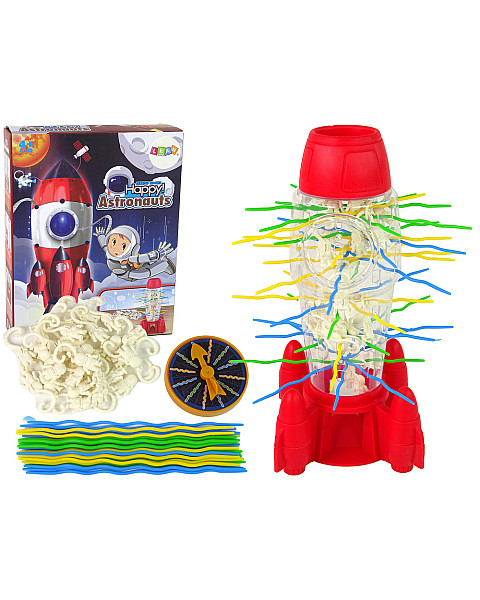 Arkādes spēle Falling Astronauts un raķešu