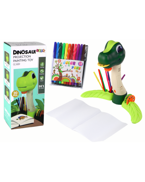 Dinozauru zīmēšanas projektora audio piederumi