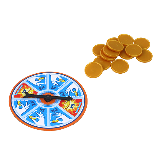 Arkādes spēle Shark Pirate Exploding Coin Wheel Galda un sporta spēles