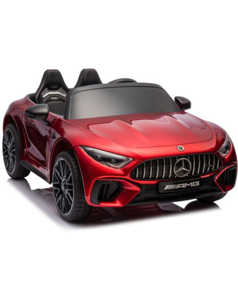 Sarkans elektromobilis Mercedes AMG SL63