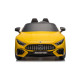 Dzeltens elektromobilis Mercedes AMG SL63 Elektriskās mašīnas bērniem