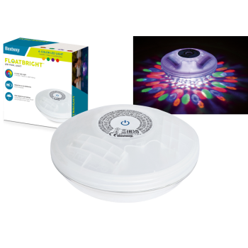 „Bestway“ bateriju darbināma LED baseina lampa 58419