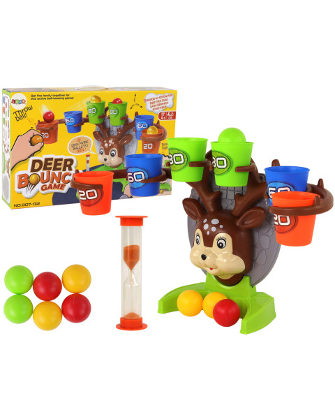Deer Ball Throwing Entertainment arcade bumbiņu mešanas spēle