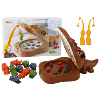 Krokodilu zvejas spēle Brūnais krokodils