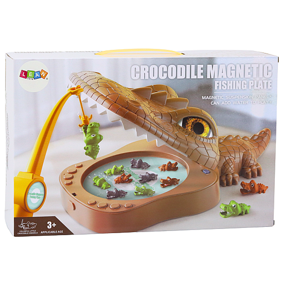 Krokodilu zvejas spēle Brūnais krokodils Galda un sporta spēles
