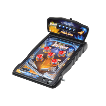 Pinballa arkādes spēle ar rezultātu tabulu