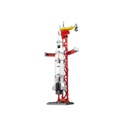 Celtniecības klucīši Kosmosa kuģis Kosmiskā raķete 93 gab.