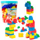 Blocks In Bucket Educational Large Construction Set Colorful 160 pcs.