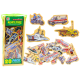 Set of Wooden Magnets Vehicles Ships Planes 20 pieces