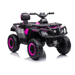 Rožinis S615 24 V akumulatora darbināms četrriteņu transportlīdzeklis