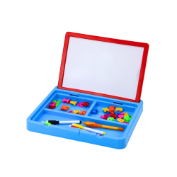 Gaismas gleznošanas zīmēšanas tāfele ar magnētiem 2in1