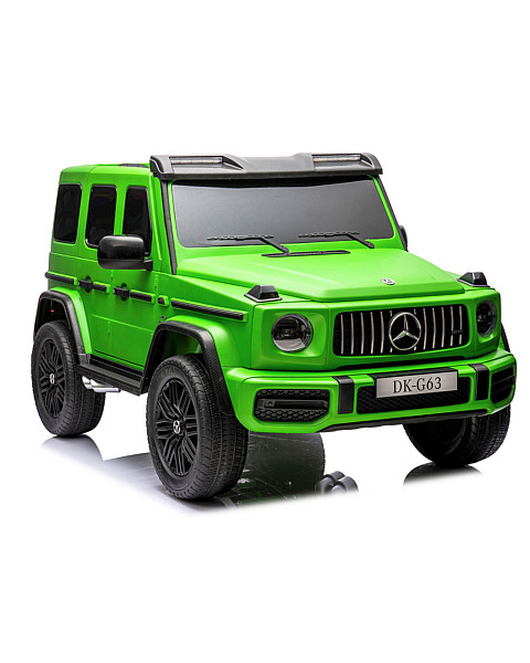 Zaļā elektriskā automašīna Mercedes G63 XXL 4x4