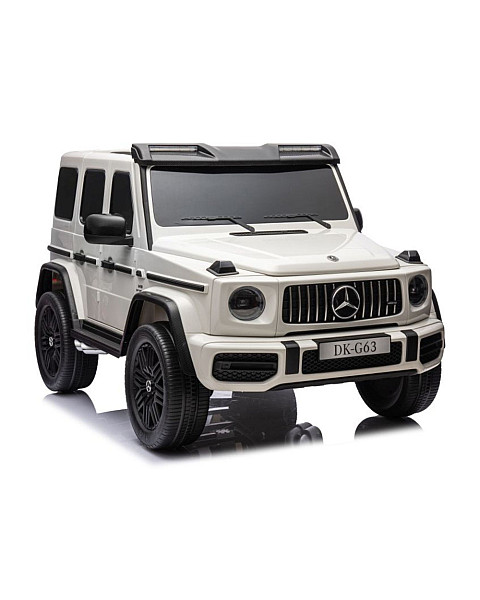 Balts elektromobilis Mercedes G63 XXL 24V