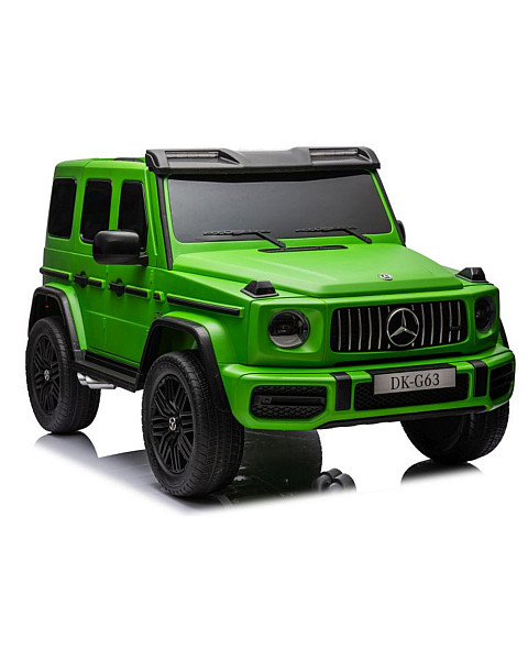 Zaļā elektriskā automašīna bērniem Mercedes G63 XXL 24V