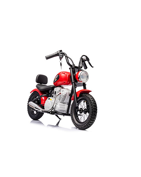 Elektriskais sarkanais motocikls A9902