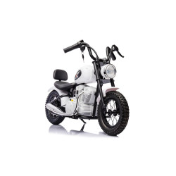 Elektriskais baltais motocikls A9902